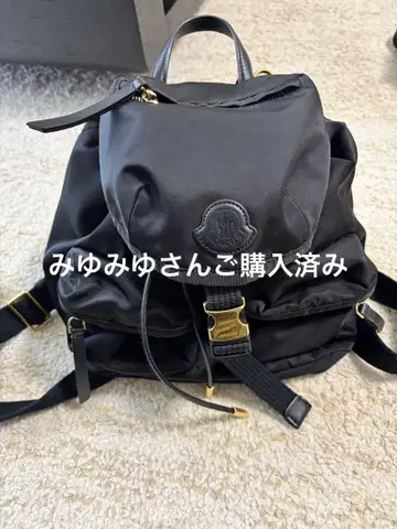 나일론 블랙 백팩 백팩