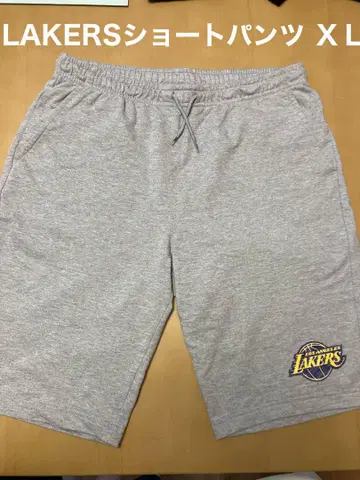 LAKERS 숏 팬츠 NBA 바스켓 시착만 한 상품