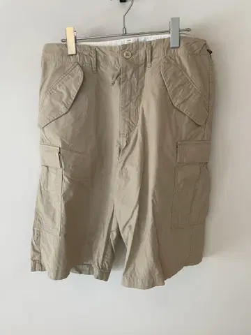 YAECA LIKE WEAR 카키 숏팬츠 30