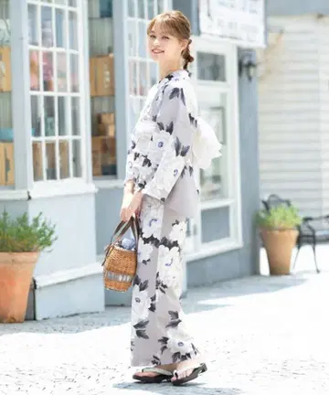 미사용 새상품 SOUBIEN 유카타 오비 세퍼레이트 유카타관 그레이스