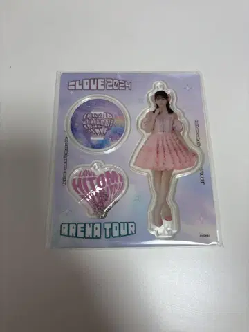 =LOVE 이코러브 아크릴 스탠드 타카마츠 히토미 6주년 핑키