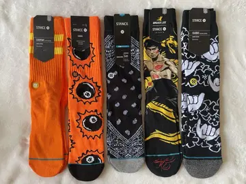 스탠스 삭스 STANCE 양말 L 사이즈 5켤레