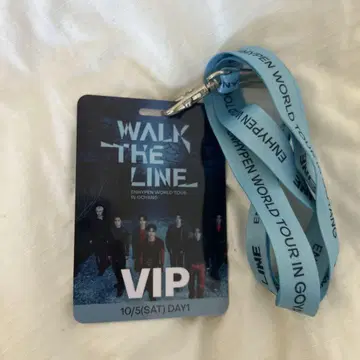 ENHYPEN WALK THE LINE 서울 네이비 VIP 10/5 코얀