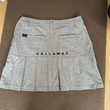캘러웨이 CALLAWAY 그레이 플리츠 스커트 M