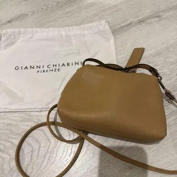 GIANNI CHIARINI 베이지 숄더백