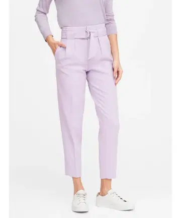 BANANA REPUBLIC 하이 라이즈 테이퍼드 팬츠