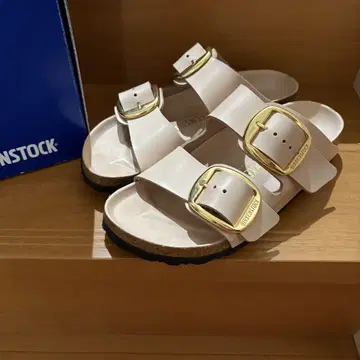 버켄스탁 빅 버클 35 22.5cm 블랙 샌들 세트