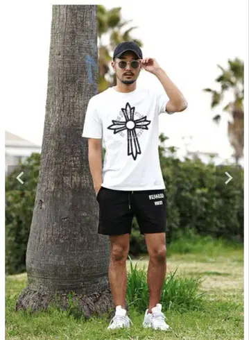 아담스 저글러 티셔츠 CH 크로스 티