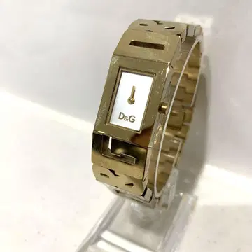 하자품 D&G 골드 로고 디자인 손목시계