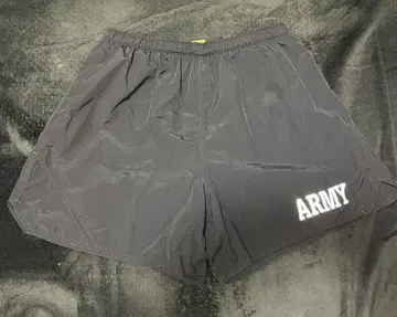 미군 US ARMY 로고 블랙 숏 팬츠 트레이닝 팬츠