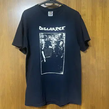 DISCHARGE 밴드 티셔츠 하드코어 크러스트 펑크