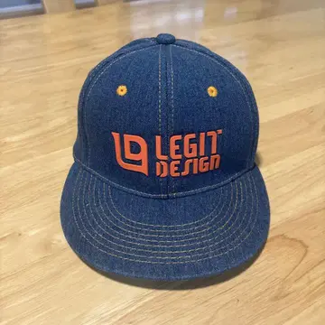 Legit Design 데님 캡