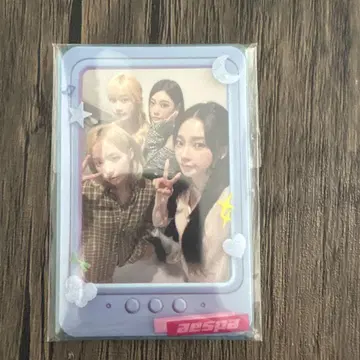aespa 포토 카드 그룹 사진