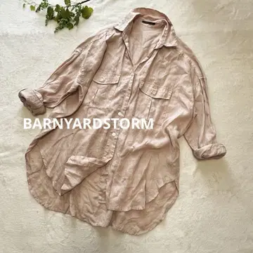 BARNYARDSTORM 밴야드 스톰 린넨 오버 사이즈