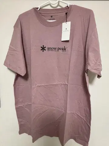SC S/PEAK * GLR RE/LOGO T 스노우피크