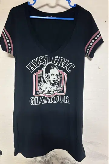 HYSTERIC GLAMOUR 티셔츠 블랙