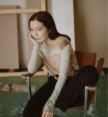 PAMM 아틀리에에서 바라본 풍경 시스루 상의