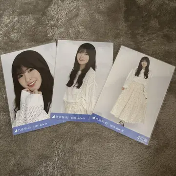 노기자카46 브로마이드 오가와 아야 전국 투어 2025 메쉬 니트 컴프