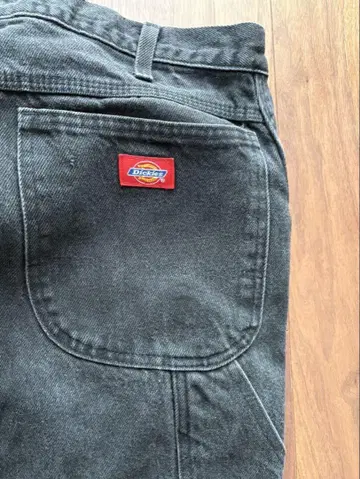 디키즈 다크 그레이 스트레이트 데님