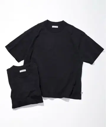 CAHLUMN 2팩 리버서블 티셔츠 블랙 XL