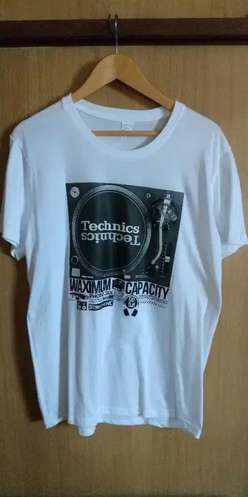 Technics 티셔츠 화이트