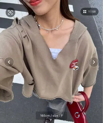 CIAOPANIC 캔뱃지 SET 데미지 후드티