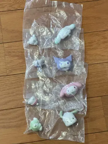 산리오 캐릭터즈 아타마코쿤 피규어 4종 세트 가챠
