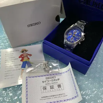 ONEPIECE 20주년 워치 손목시계 원피스 세이코 SEIKO
