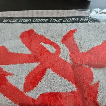 Snow Man Dome Tour 2024 RAYS 타월