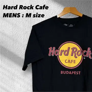 [특가 상품] Hard Rock Cafe 티셔츠 M 사이즈 블랙