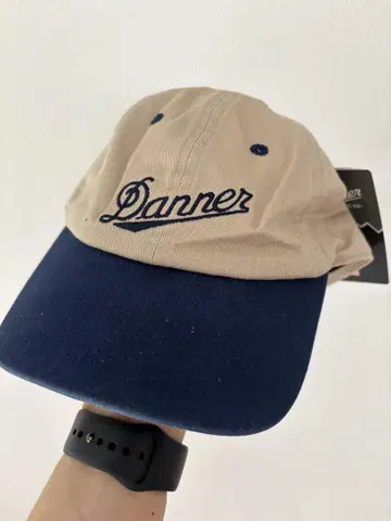 Danner 베이지 네이비 캡 F