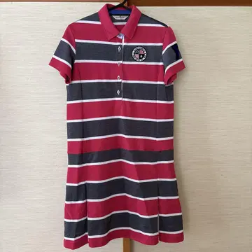Munsingwear 골프 스트라이프 원피스