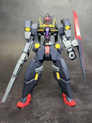 HG 건담 프루토네 블랙 조립 완료