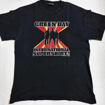 00s GREENDAY 그린데이 티셔츠 L 사이즈 밴딩 DELTA