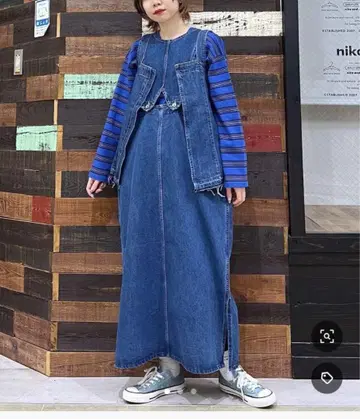 전후 점퍼 스커트 [niko and ... JEANS 2024SS]