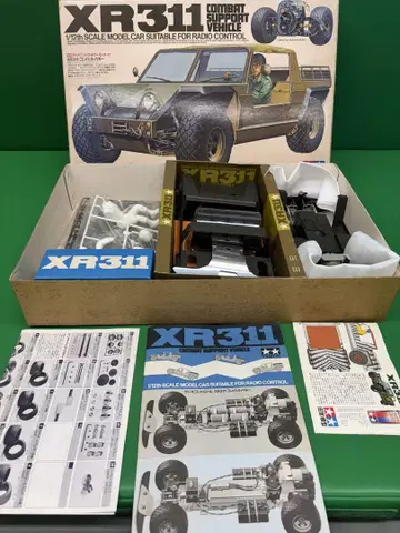 타미야 XR311 컴뱃 배기 RC 카 키트 당시의 제품
