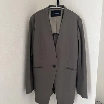 GREEN LABEL RELAXING 노카라 자켓과 팬츠 38호