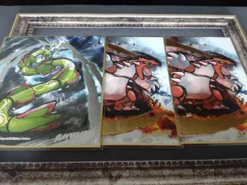 포켓몬 색지 art3 그라돈 레쿠자