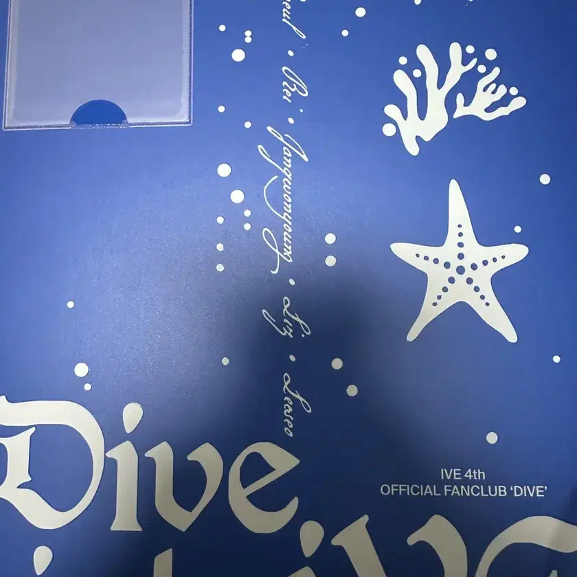 ive dive 4期　ファンクラブキット　fc ive dive 4期 本国 fc ファンクラブ キット - メルカリ