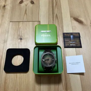 FOSSIL Minecraft x Fossil 크로노그래프
