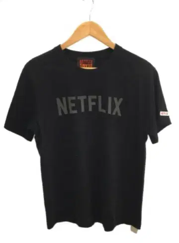 Netflix 넷플릭스 빔즈 빔즈 티셔츠 L 블랙