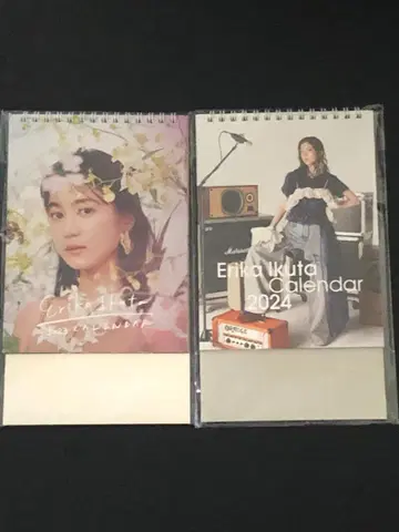 이쿠타 에리카 2023 & 2024 탁상 달력