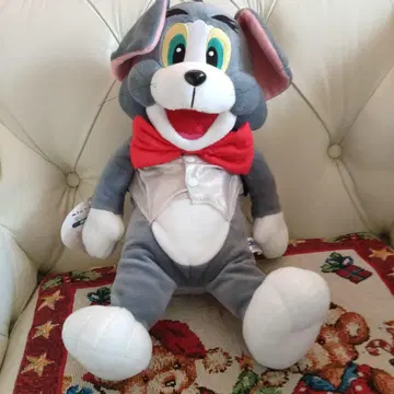 톰과 제리 복화술 봉제 인형