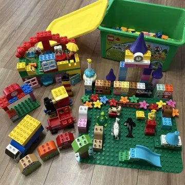 LEGO 레고 듀플로 호빵맨 블록 라보 대량 기초판 포함