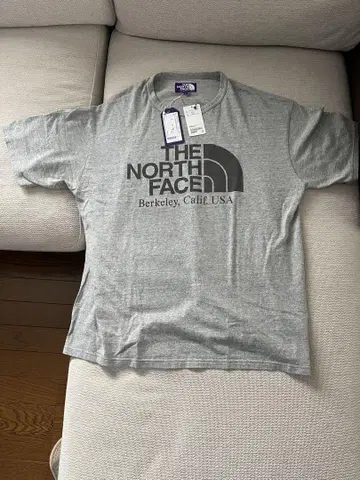 THE NORTH FACE 그레이 티셔츠