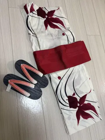 유카타, 오비, 조리 세트