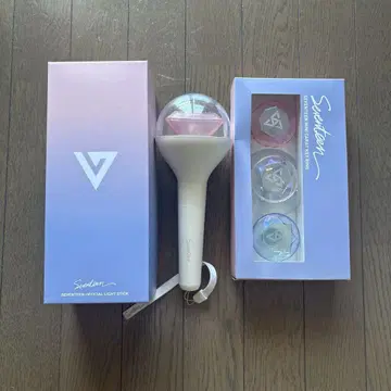 SEVENTEEN 응원봉 ver1 키링 세트 박스 포함