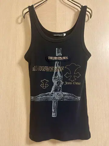 hyde 씨 디자인 THE DEVIL'S OWN 정말 멋진 탱크탑