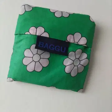 BAGGU baby 에코백 그린 데이지