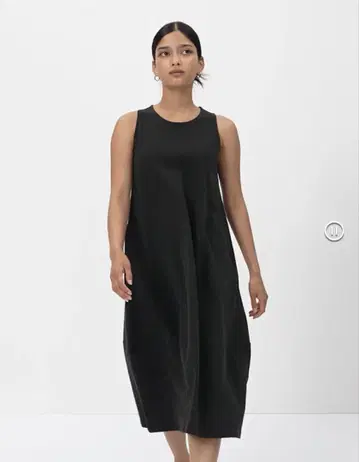 택 포함 새상품 유니클로 저리 벌룬 길이 짧은 원피스 2XL